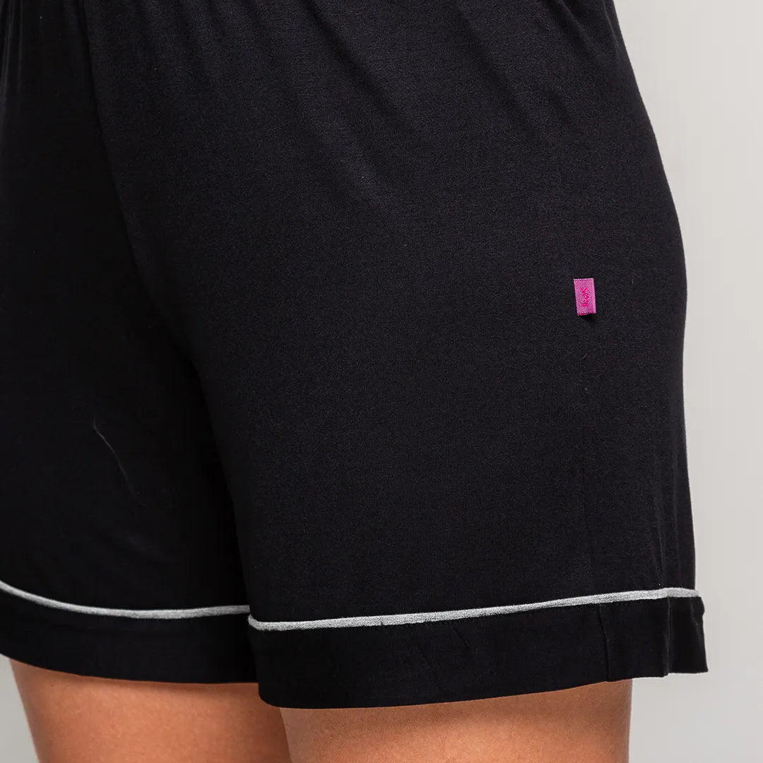 Pijama Feminino Comfty® (Camiseta Manga Curta + Short)