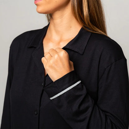 Pijama Feminino Comfty® (Camisa Manga Longa + Calça)