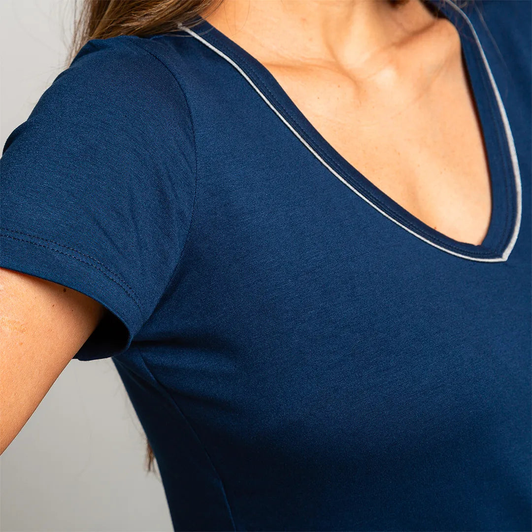 Pijama Feminino Comfty® (Camiseta Manga Curta + Short)